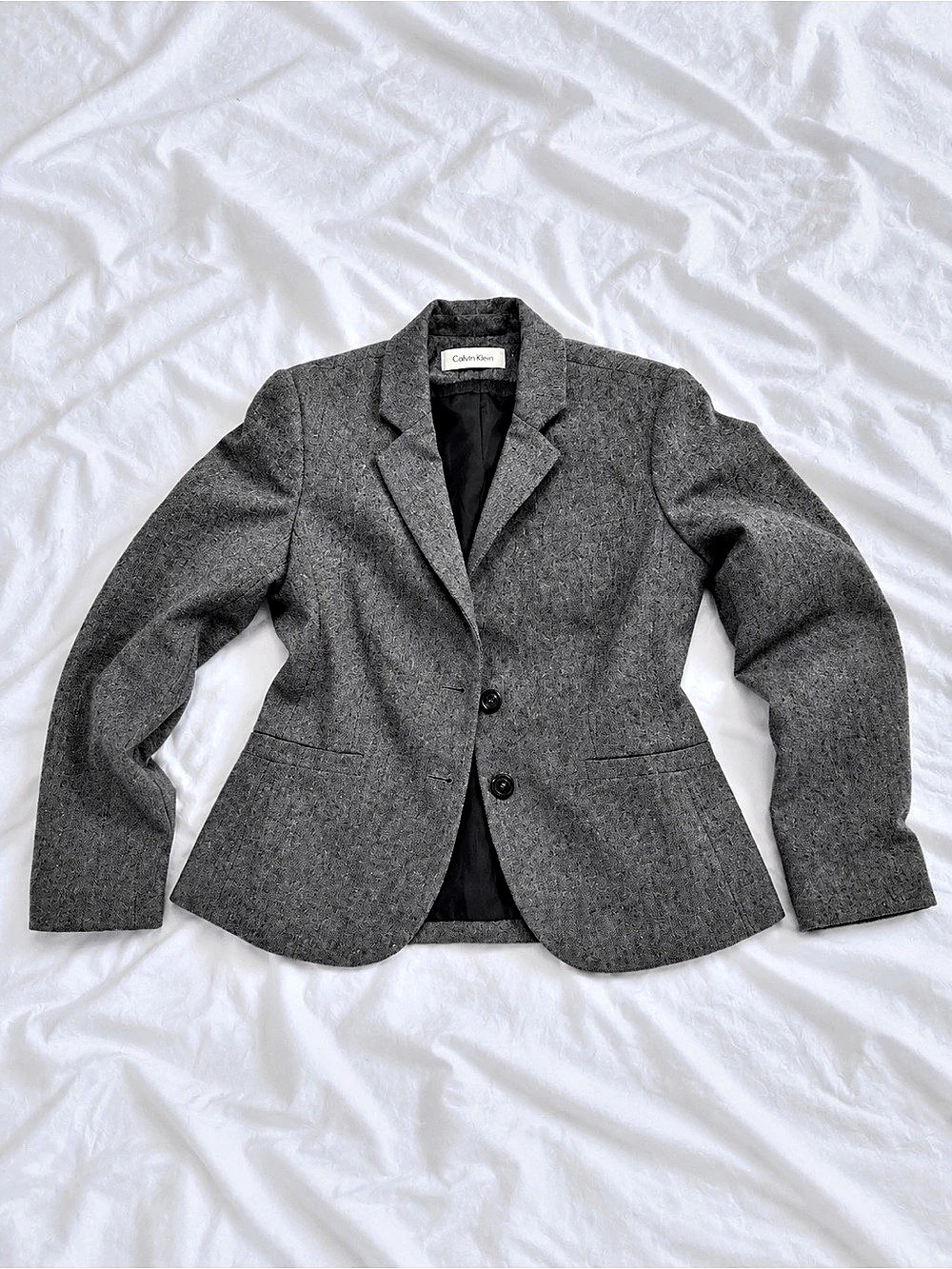 Calvin Klein Gray Blazer Like New